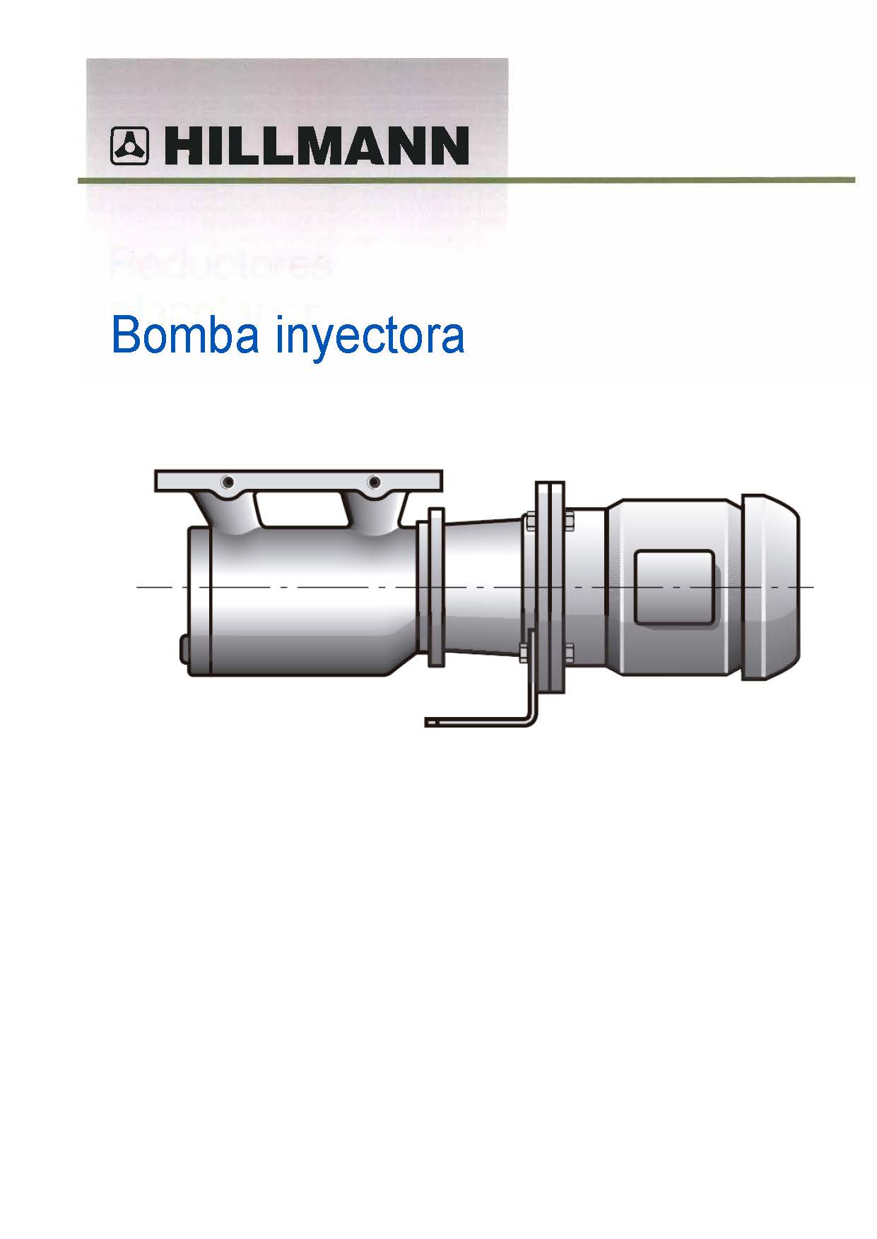 Portada del catálogo de Bombas BTG-HX