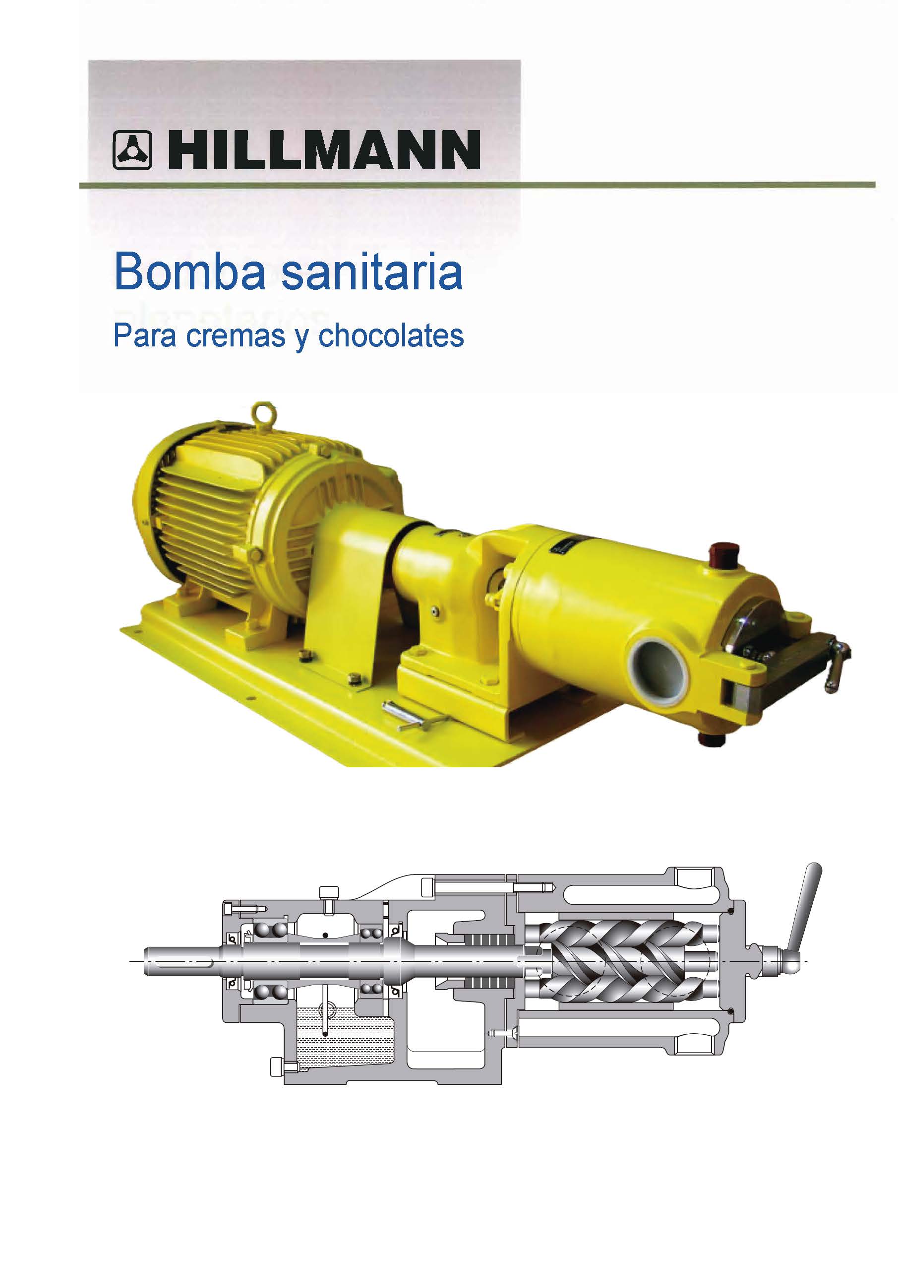 Portada del catálogo de Bombas BTG-HX